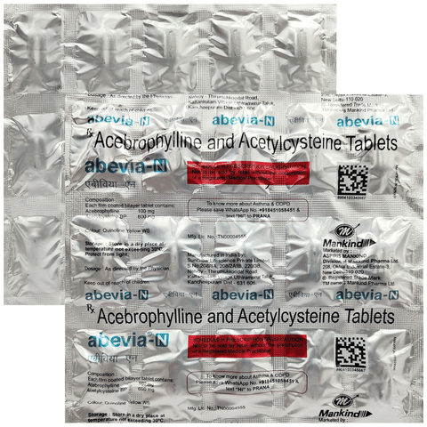 Abevia-N 100mg/600mg Tablet