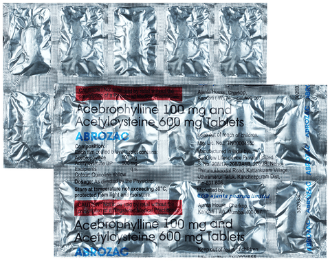 Abrozac 100mg/600mg Tablet