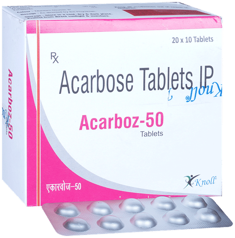 Acarboz 50mg Tablet