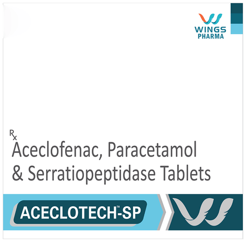Aceclotech-SP Tablet