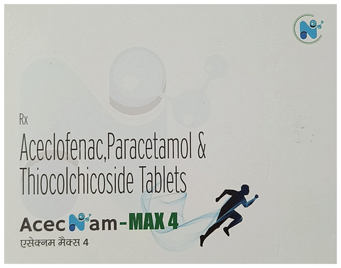 Acecnam-Max 4 Tablet