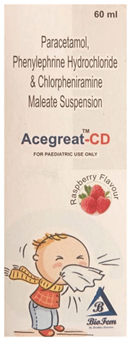 Acegreat-CD Oral Suspension Raspberry