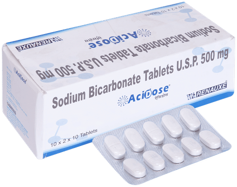 Acidose 500mg Tablet