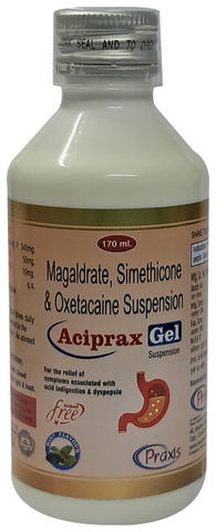 Aciprax Gel Mint Sugar Free