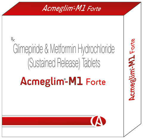 Acmeglim-M1 Forte Tablet SR