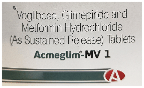 Acmeglim-MV 1 Tablet SR
