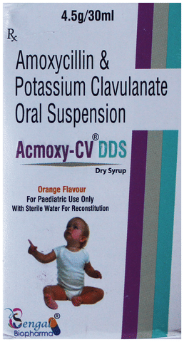 Acmoxy-CV DDS Dry Syrup Orange