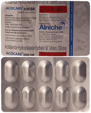 Acocare 300mg Tablet SR