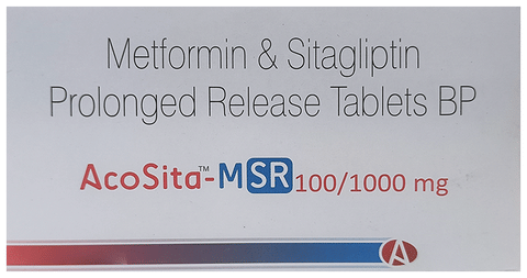 Acosita-M SR 100/1000 mg Tablet