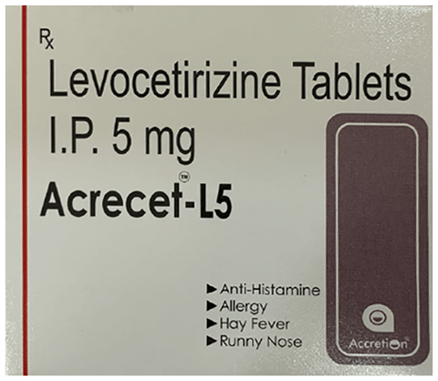 Acrecet-L 5 Tablet