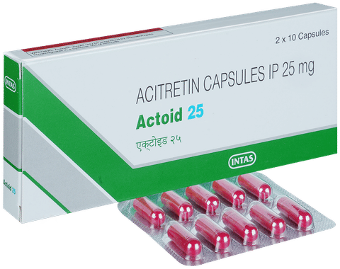 Actoid 25mg Capsule