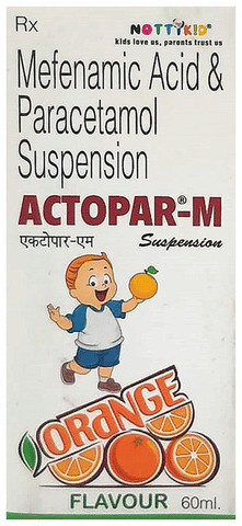 Actopar-M Oral Suspension Orange