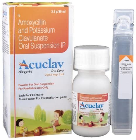 Acuclav 228.5mg Dry Syrup