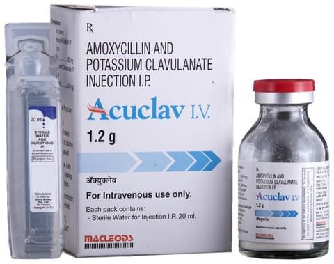 Acuclav IV 1.2gm Injection