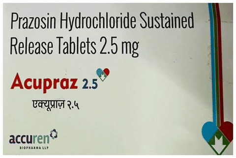 Acupraz 2.5 Tablet SR