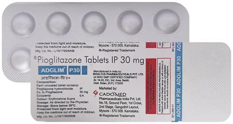 Adglim P 30mg Tablet