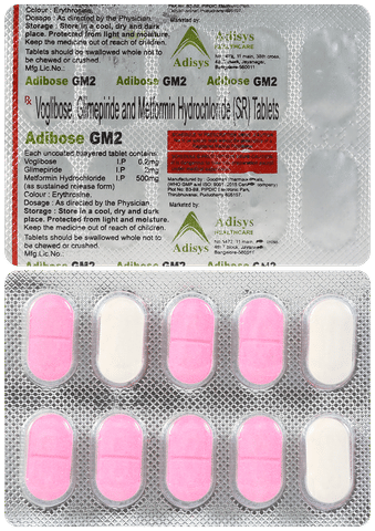 Adibose GM2 Tablet SR