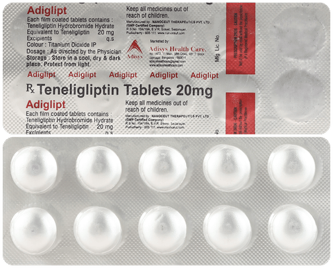Adiglipt 20mg Tablet