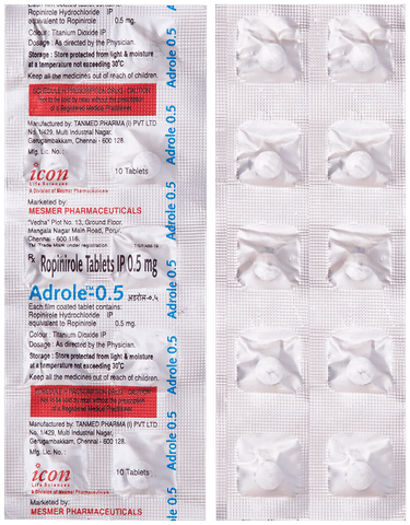 Adrole 0.5mg Tablet