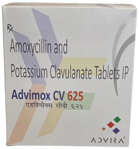 Advimox CV 500mg/125mg Tablet