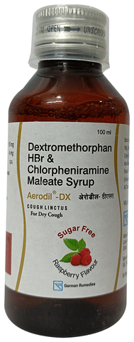 Aerodil-DX Syrup Raspberry Sugar Free