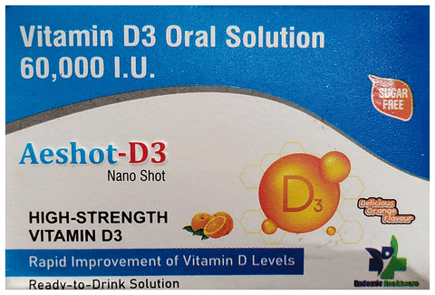 Aeshot-D3 Nano Shot Delicious Orange Sugar Free