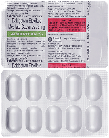 Afogatran 75mg Capsule
