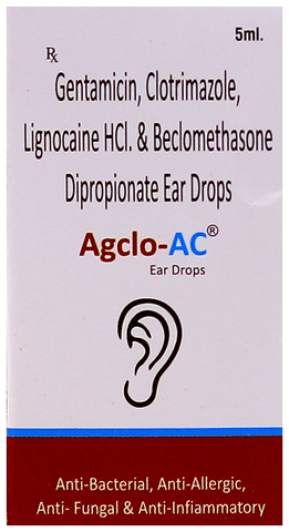 Agclo-AC Ear Drop