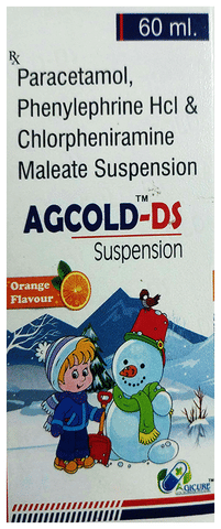 Agcold-DS Oral Suspension Orange