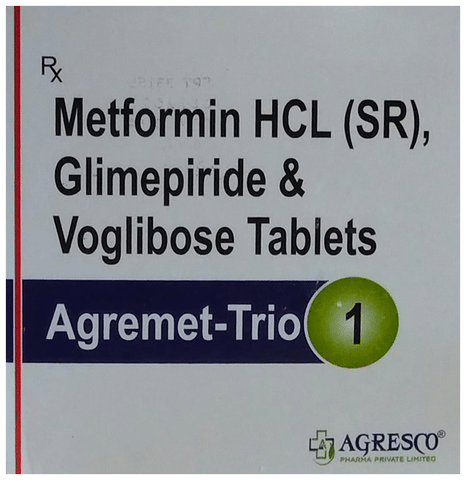 Agremet-Trio 1 Tablet SR