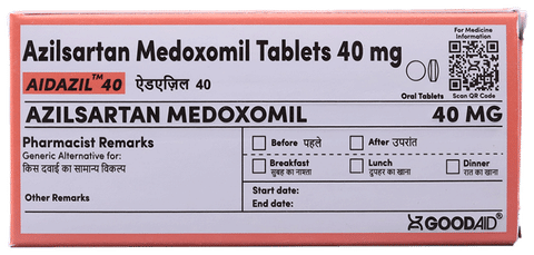 Aidazil 40 Tablet