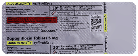 Aidgliflozin 5 Tablet