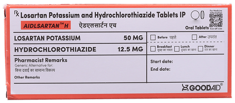 Aidlsartan H Tablet