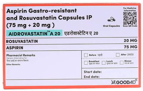 Aidrovastatin A 20 Capsule