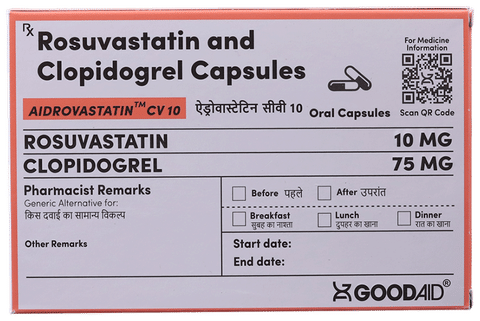 Aidrovastatin CV 10 Capsule