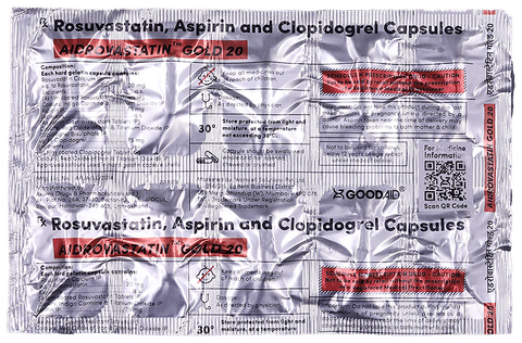 Aidrovastatin Gold 20 Capsule