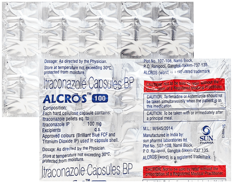 Alcross 100mg Capsule