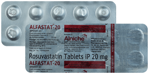 Alfastat 20 Tablet