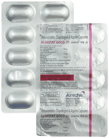 Alfastat Gold 20 Capsule