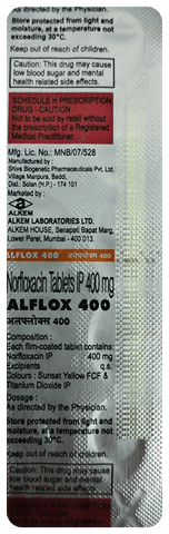 Alflox 400 Tablet