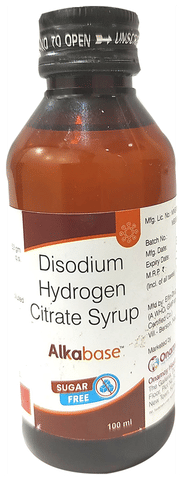 Alkabase Syrup Sugar Free