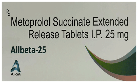 Allbeta 25 Tablet ER