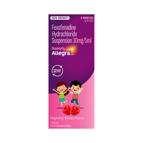 Allegra Suspension Raspberry & Vanilla