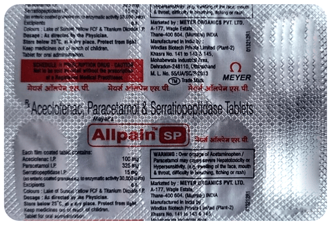 Allpain SP Tablet