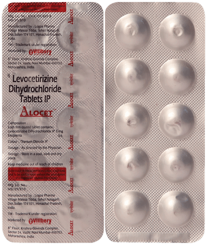 Alocet 5mg Tablet