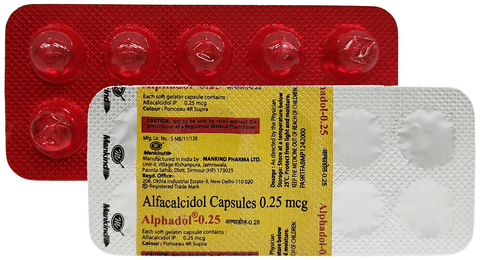 Alphadol 0.25mcg Capsule