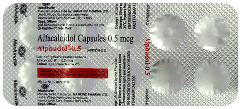 Alphadol 0.5mcg Soft Gelatin Capsule