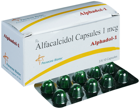 Alphadol 1mcg Soft Gelatin Capsule