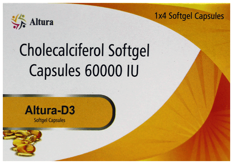 Altura D3 Soft Gelatin Capsule