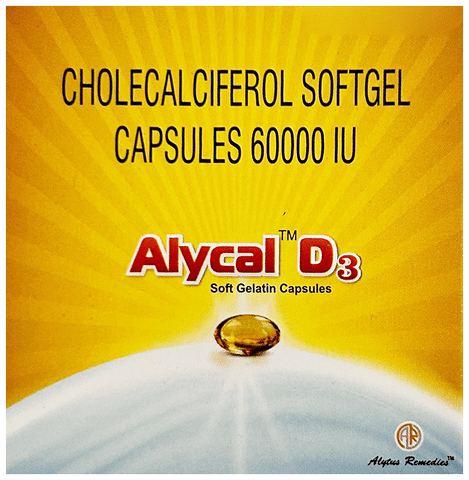 Alycal D3 Soft Gelatin Capsule